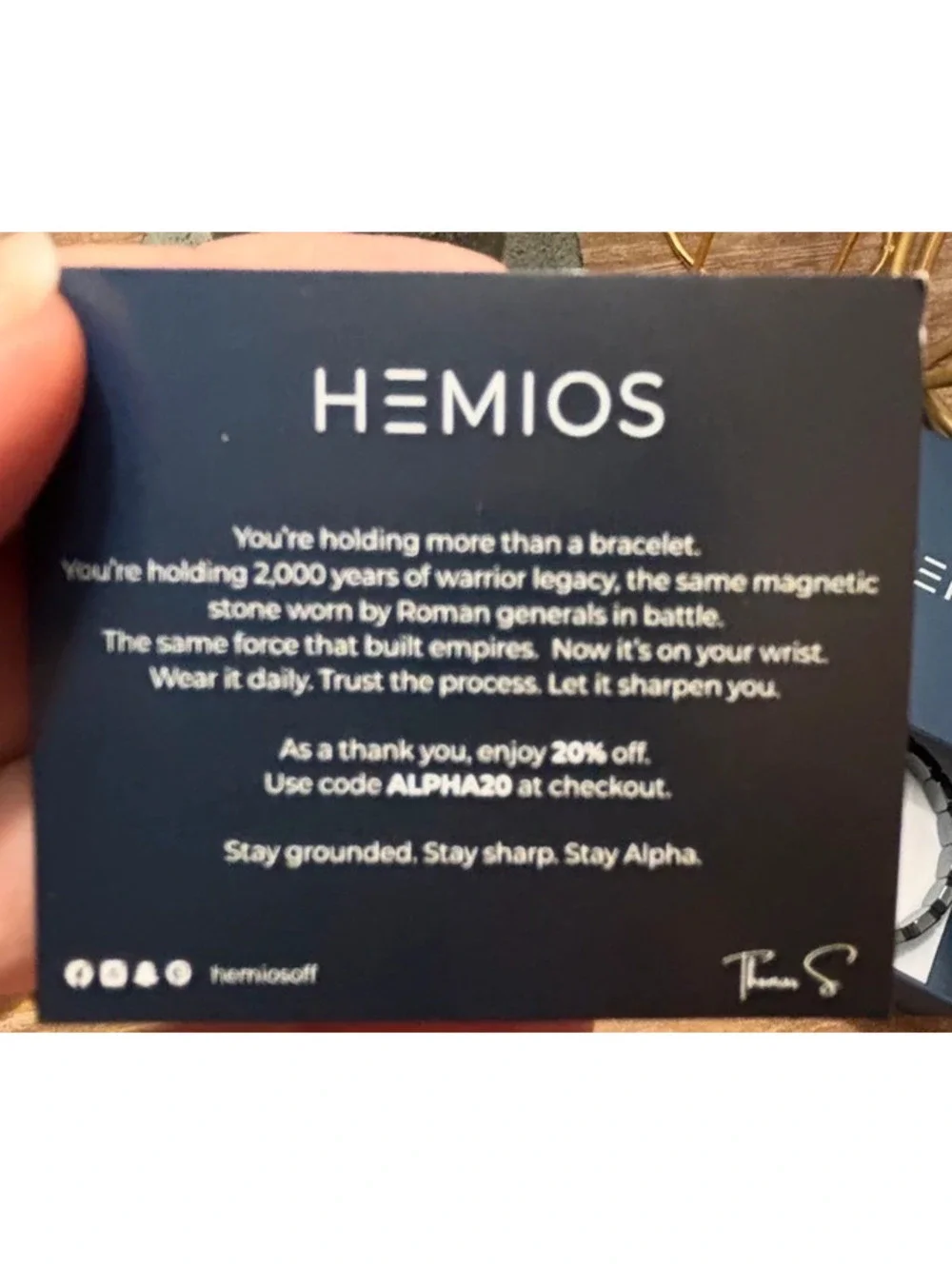 N/A hemios hematite